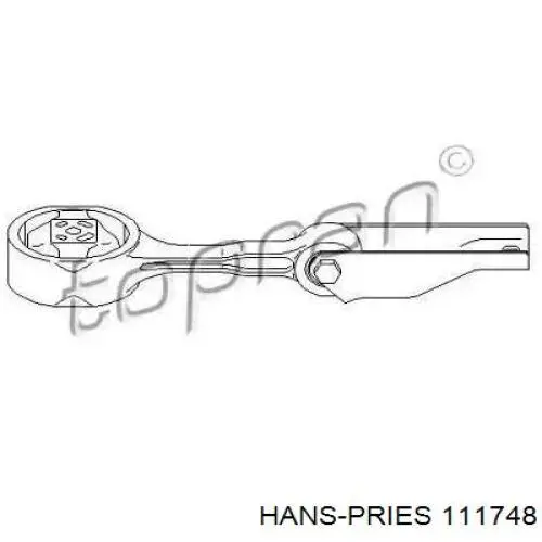 Задняя опора двигателя 111748 Hans Pries (Topran)