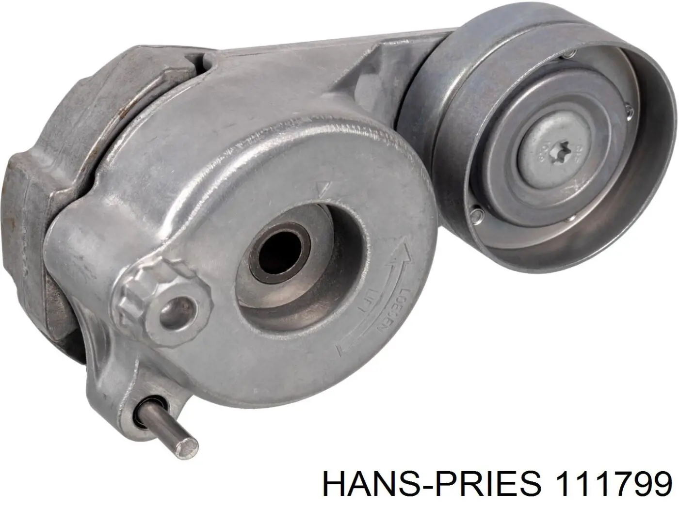 111799 Hans Pries (Topran) шланг (патрубок радиатора охлаждения верхний)