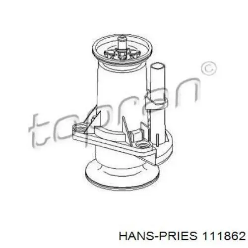111862 Hans Pries (Topran) элемент-турбинка топливного насоса