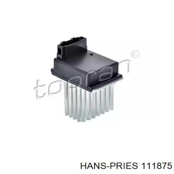 111875 Hans Pries (Topran) resistor (resistência de ventilador de forno (de aquecedor de salão))