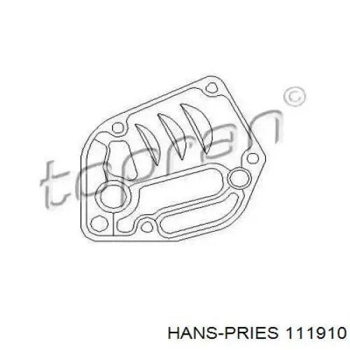 111910 Hans Pries (Topran) прокладка адаптера масляного фильтра