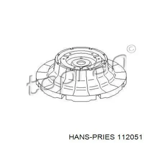 Опора амортизатора переднего 112051 Hans Pries (Topran)