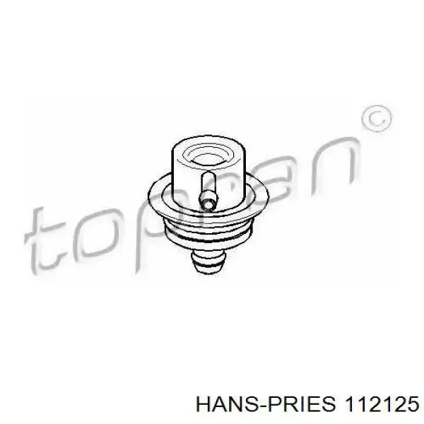 Регулятор давления топлива 112125 Hans Pries (Topran)