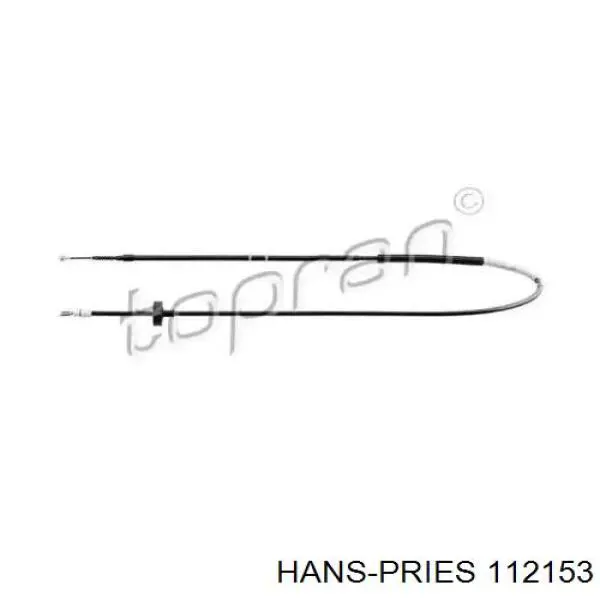 Трос ручника 112153 Hans Pries (Topran)