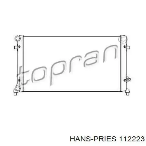 Радиатор 112223 Hans Pries (Topran)