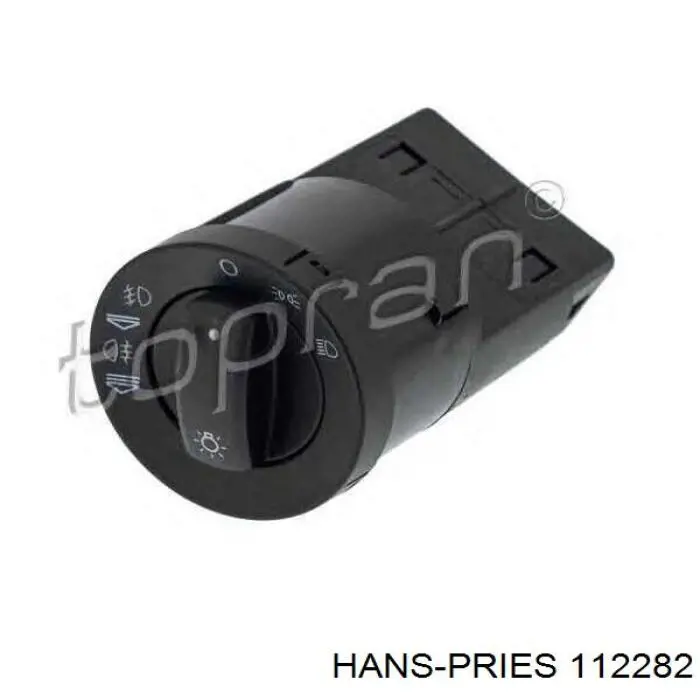 Клапан вентиляции картерных газов 112282 Hans Pries (Topran)