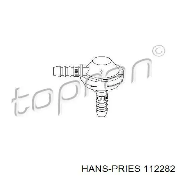 Датчик газов картера Hans Pries (Topran) 112282 цена, от 2.40 USD