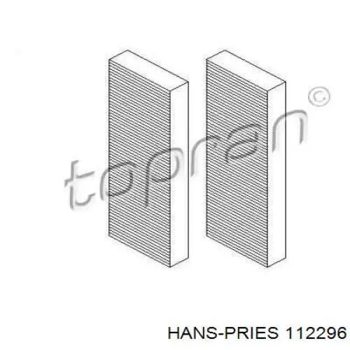 112296 Hans Pries (Topran) Внутрисалонный фильтр