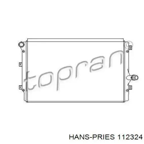 Радиатор 112324 Hans Pries (Topran)