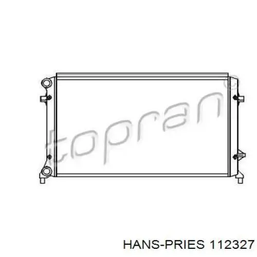 Радиатор 112327 Hans Pries (Topran)