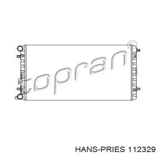 Радиатор 112329 Hans Pries (Topran)