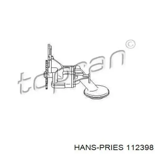 Помпа масляная Hans Pries (Topran) 112398 цена, от 64.20 USD