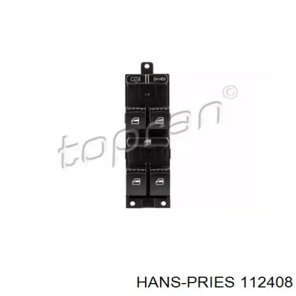 112408 Hans Pries (Topran) unidade de botões dianteira esquerda de controlo de elevador de vidro