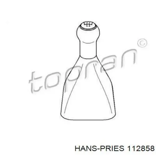 Купить 112858 Hans Pries (Topran) Ручка КПП