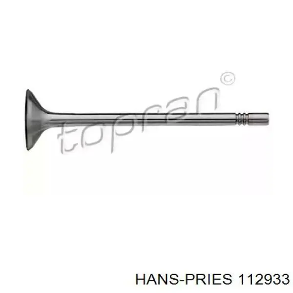 112933 Hans Pries (Topran) впускной клапан