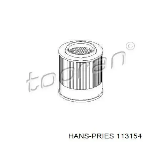 Воздушный фильтр 113154 Hans Pries (Topran)