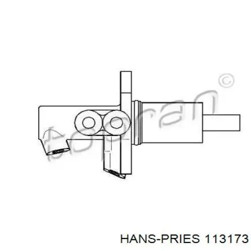 Цилиндр тормозной главный 113173 Hans Pries (Topran)