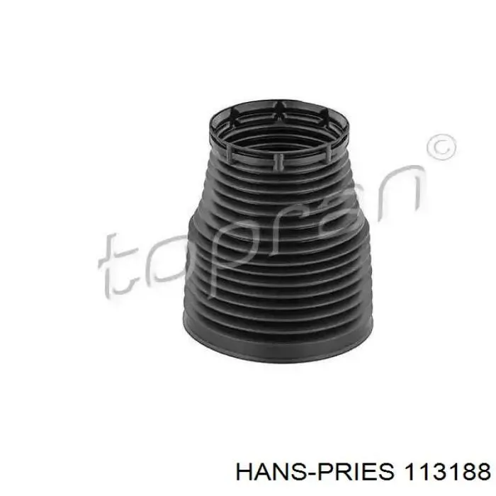 113188 Hans Pries (Topran) bota de proteção de amortecedor dianteiro