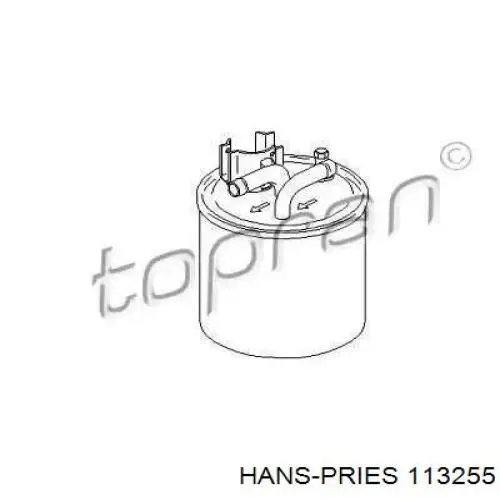 Топливный фильтр 113255 Hans Pries (Topran)