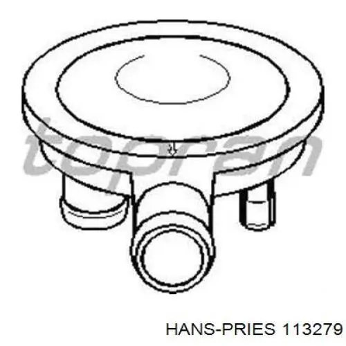Датчик газов картера Hans Pries (Topran) 113279 цена, от 8.65 USD