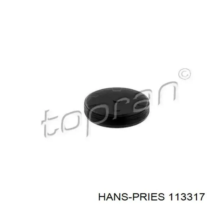 113317 Hans Pries (Topran) tampão cbc/do bloco de cilindros