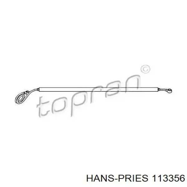 Патрубок высокого давления гидроусилителя Hans Pries (Topran) 113356 цена, от 53.91 USD