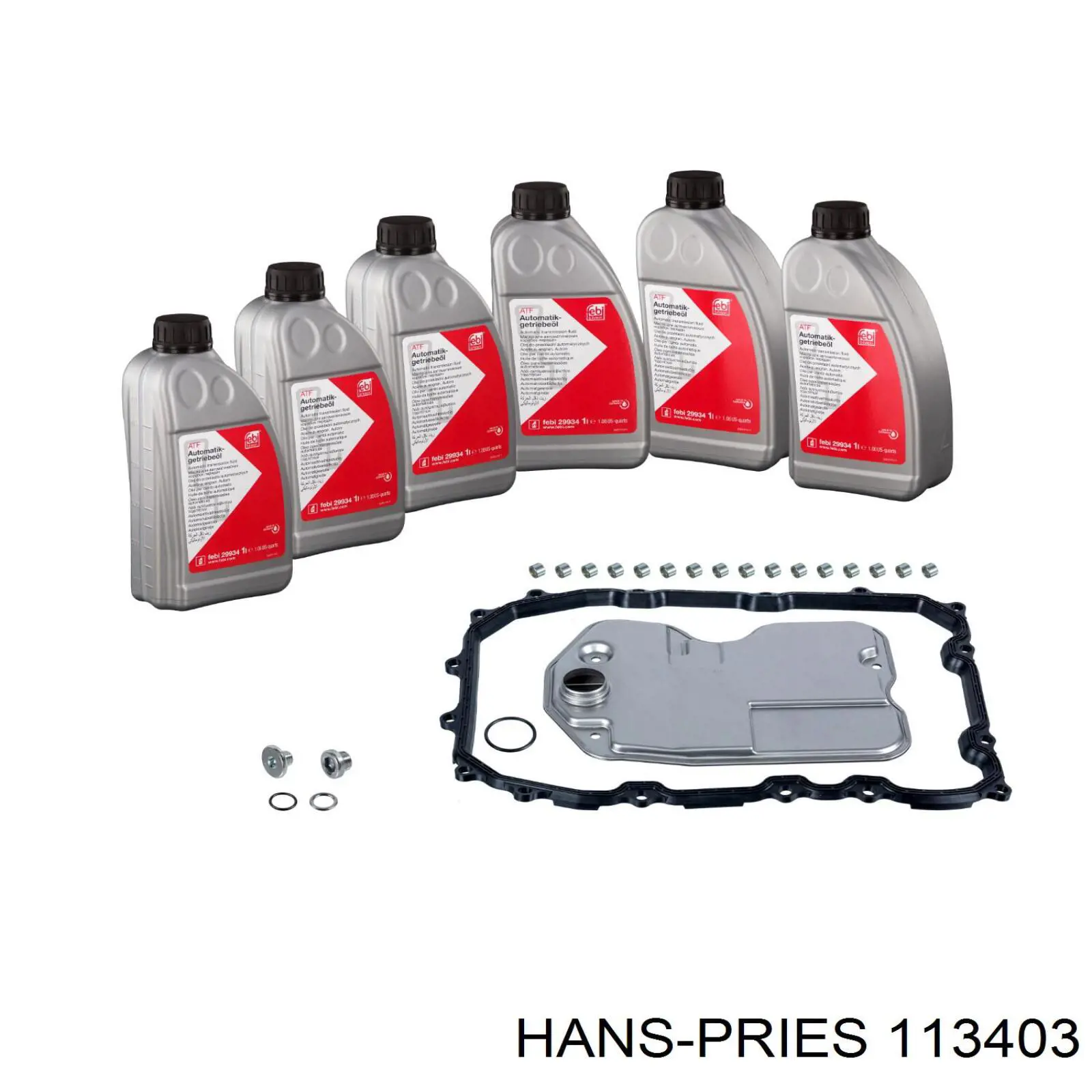 Масло АКПП Hans Pries (Topran) 113403