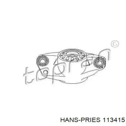 113415 Hans Pries (Topran) Опора амортизатора