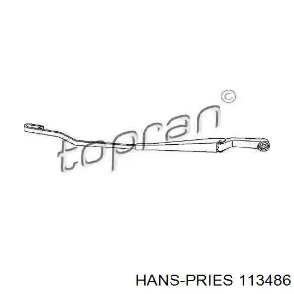 113486 Hans Pries (Topran) Поводок дворника
