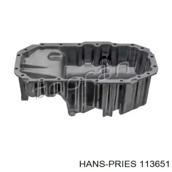 113651 Hans Pries (Topran) поддон масляный картера двигателя