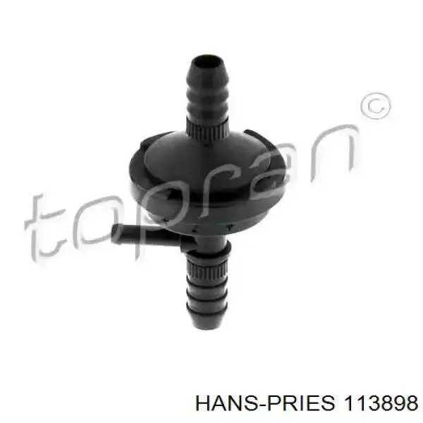 113898 Hans Pries (Topran) клапан вентиляции газов топливного бака