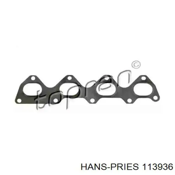 113936 Hans Pries (Topran) прокладка коллектора