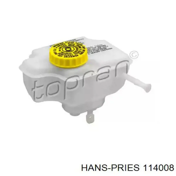 Купить 114008 Hans Pries (Topran) Бачок главного тормозного цилиндра (тормозной жидкости)
