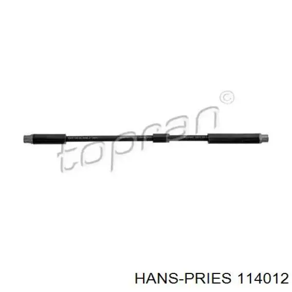 114012 Hans Pries (Topran) шланг тормозной передний