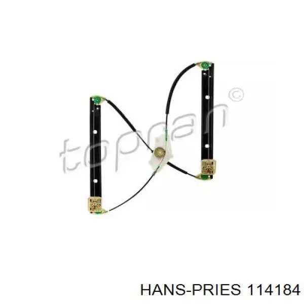 Механизм стеклоподъемника двери передней правой 114184 Hans Pries (Topran)