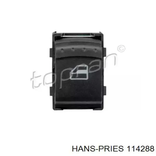 114288 Hans Pries (Topran) кнопка включения мотора стеклоподъемника задняя