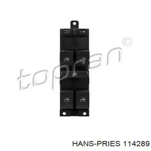 114289 Hans Pries (Topran) unidade de botões dianteira esquerda de controlo de elevador de vidro
