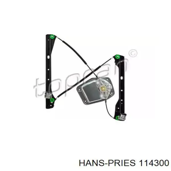 114300 Hans Pries (Topran) механизм стеклоподъемника двери передней правой