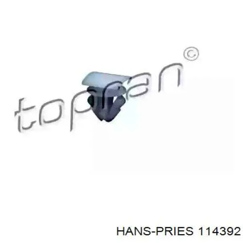 114392 Hans Pries (Topran) пистон (клип крепления брызговика)
