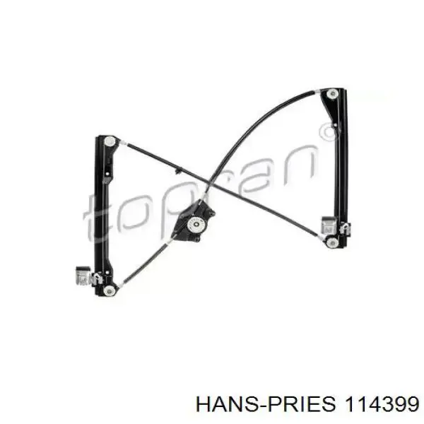 Механизм стеклоподъемника двери передней левой 114399 Hans Pries (Topran)