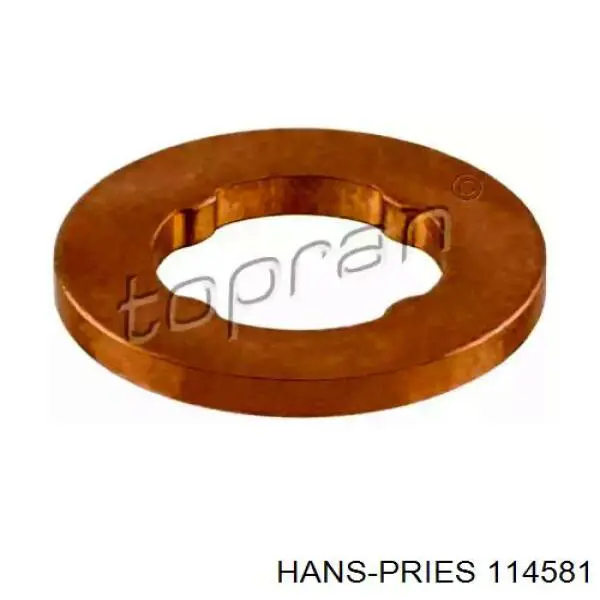Кільце форсунки інжектора, посадочне 114581 Hans Pries (Topran)