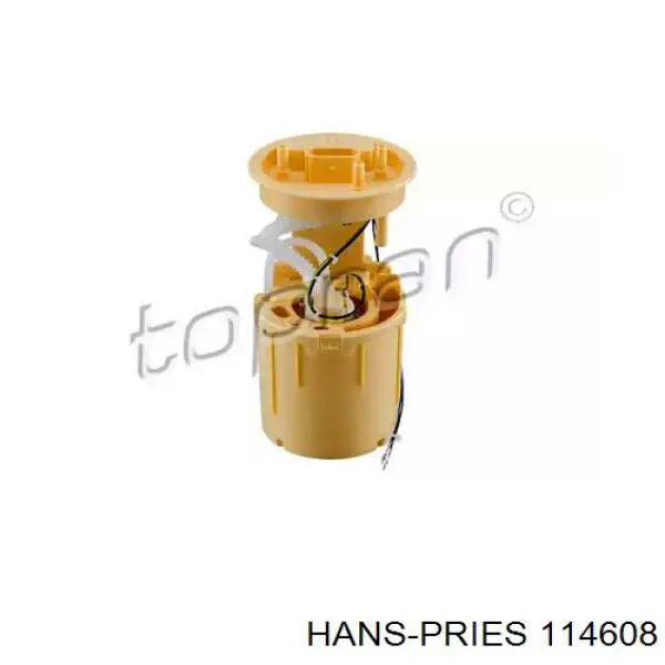 Модуль топливного насоса с датчиком уровня топлива HANS PRIES 114608