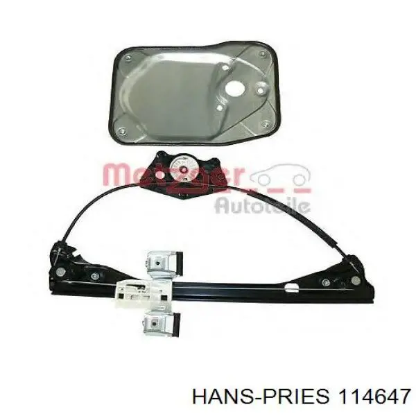 Механизм стеклоподъемника водительской двери Hans Pries (Topran) 114647 цена, от 26.84 USD