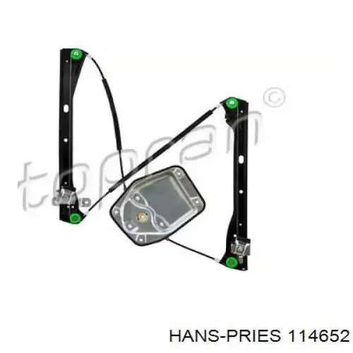 Механизм стеклоподъемника двери передней правой 114652 Hans Pries (Topran)