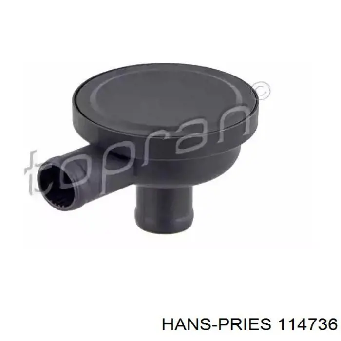114736 Hans Pries (Topran) клапан регулировки давления наддува