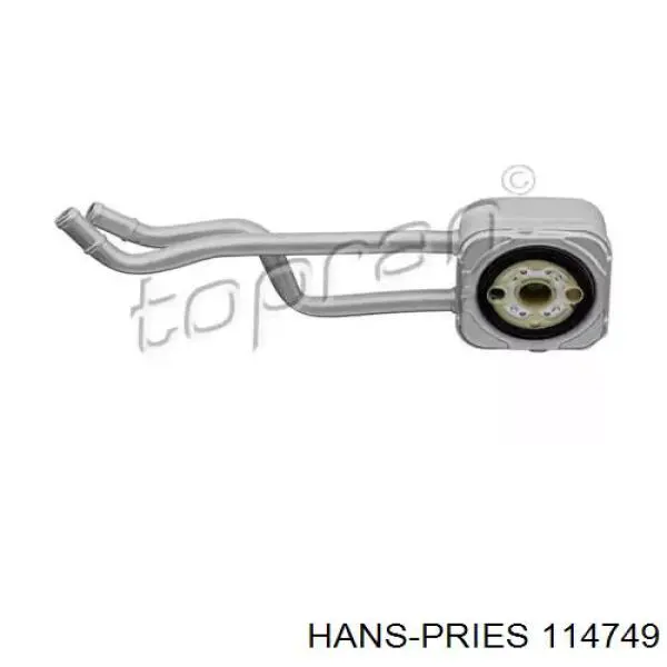 Радиатор масляный (холодильник), под фильтром 114749 Hans Pries (Topran)