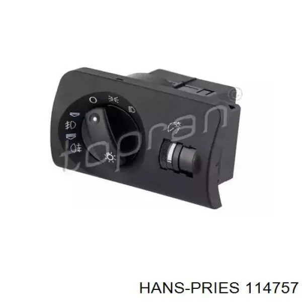 114757 Hans Pries (Topran) Переключатели электрические (переключатель света центральный)