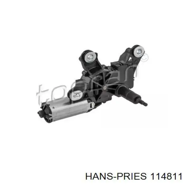 114811 Hans Pries (Topran) мотор стеклоочистителя заднего стекла