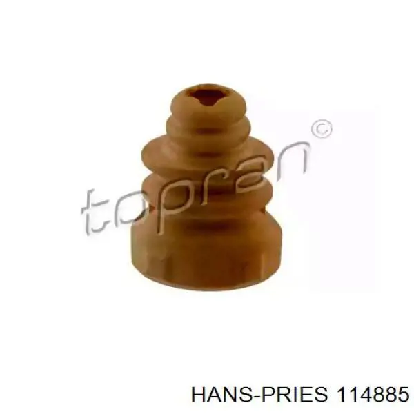 114885 Hans Pries (Topran) буфер (отбойник амортизатора заднего)