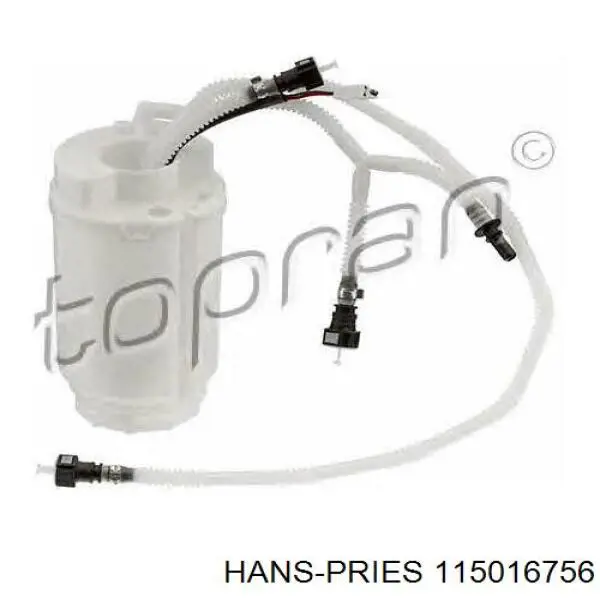 Модуль топливного насоса с датчиком уровня топлива HANS PRIES 115016756